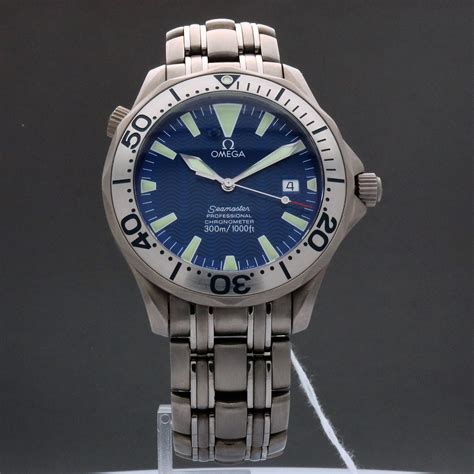 omega seamaster professional automatic 300m diver titanium watch 2231.50